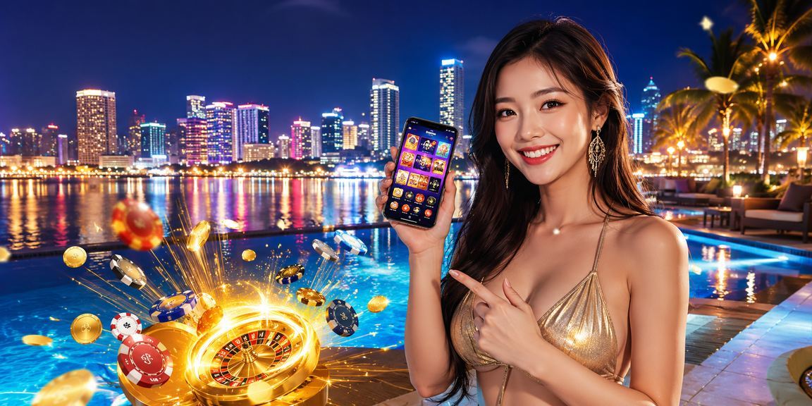 Người dùng Nha Trang sử dụng ứng dụng casino trên điện thoại trong lễ hội biển