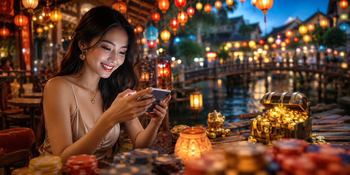 Người chơi casino trực tuyến Việt Nam tham gia trên điện thoại di động